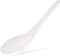 Juvale 50-Pack Disposable Plastic Chinese Soup Spoons, 5.4 x 1.5 Inches, White