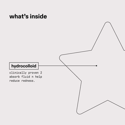 Starface Earth Star BIG PACK: Hydrocolloid Pimple Patches, Absorb Fluid and Reduce Redness, Cute Star Shape, 4 Neutral