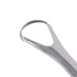 2PCS Metal Tongue Scraper, Reusable Stainless Steel Oral Tongue Cleaner for Oral Care