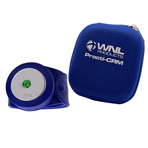 WNL Products WLCRM CPR Compression Rate Wrist Monitor with Blue EVA Carrying Case
