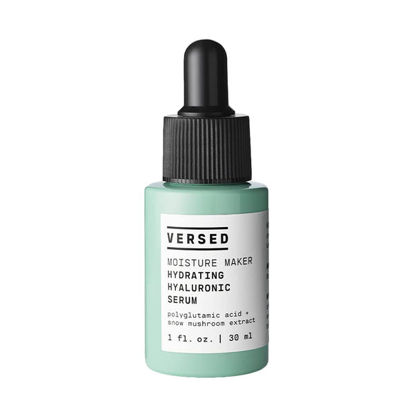 Versed Moisture Maker Hydrating Hyaluronic Serum - 1oz Lightweight Face Serum for Dry Skin, Soothing Hydration