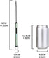 ARECTECH Rechargeable USB Electric Candle Lighter, Windproof Plasma for Cooking, BBQs, Fireworks, Birthday Gift - Green