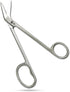 SMI 16 cm Long Handle Toenail Scissors for Seniors, Podiatrist Nail Clippers for Thick & Ingrown Nails