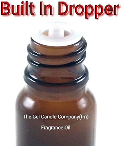The Gel Candle Company 10 ML/.33 OZ. Meyer Lemon Fragrance Oil in Amber Glass with Built in Dropper Diffusers