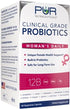 Woman's Clinical Grade Probiotics - 12 Billion CFUs/Serving, 10 Strains, 60 Daily Capsules, 2 Month Supply
