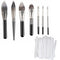 40 pcs Makeup Brushes Pen Guard Protector Set Reusable Expandable Mesh Cover(Not include Brushes)