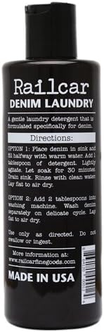 Premium Railcar Denim Laundry Detergent for Effective Cleaning