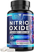 Extra Strength Nitric Oxide Supplement: L Arginine 3X Strength with Citrulline Malate, AAKG, Beta Alanine, 120 Capsules