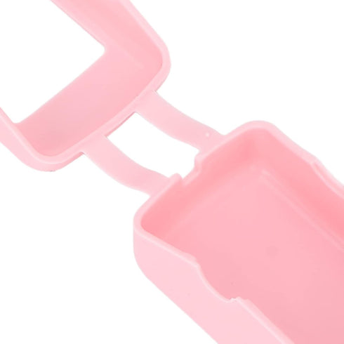 1Pc Pink Pulse Oximeter Fingertip Case - ANGGREK Compact Portable Protective Cover for Health Monitors