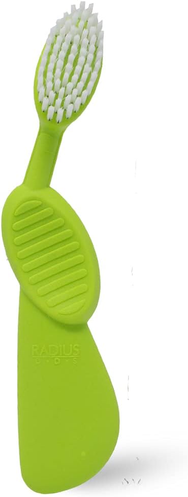 Pack 1 Radius Toothbrush Flex Brush BPA Free & ADA Accepted Designed to Improve Gum Health & Reduce Gum Issues - Right