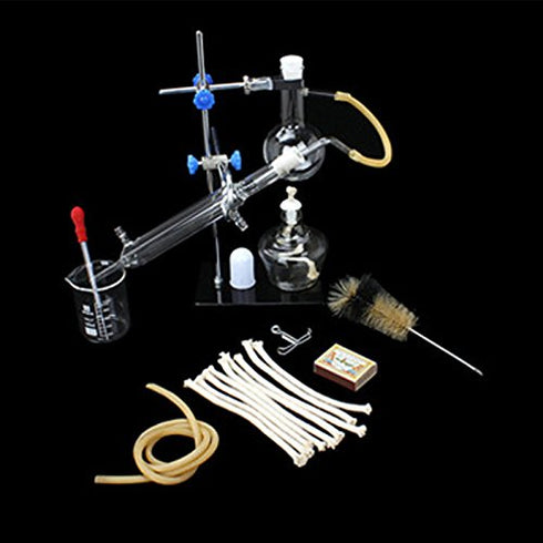 Set 100ml New Distillation Device Pure Hydrosol/Water/Home Distiller Essential Oil Extraction Chemical Experiment