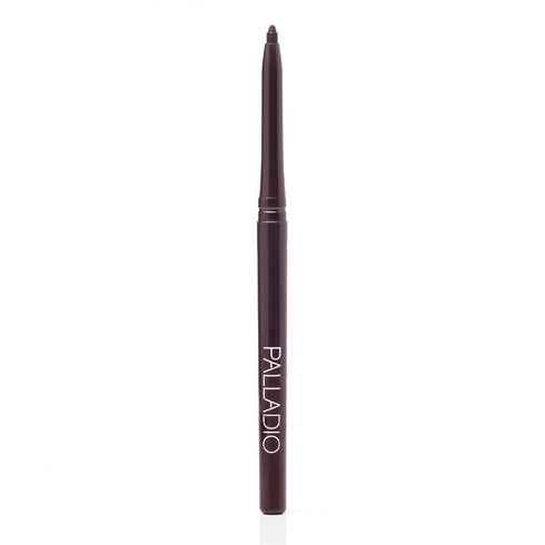 Palladio Retractable Waterproof Eyeliner, Eggplant - Creamy, Smudge Proof, Long Lasting