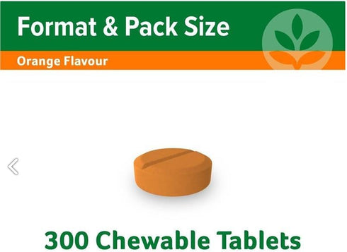 Vitamin C 500mg - Sugarless 300 Tablets