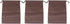 Drawstring Travel Bag, Waterproof Storage Bags for Shoes Clothes, Dustproof Storage Bags (Brown)