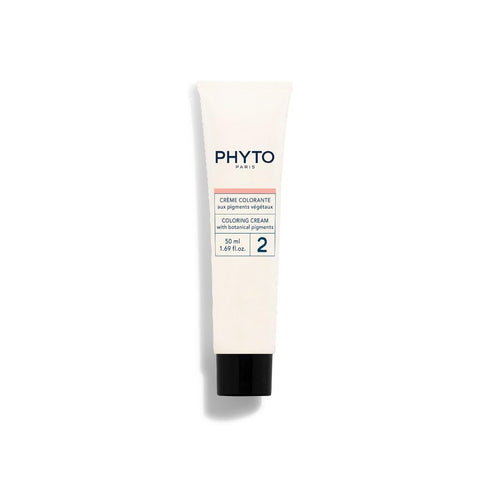 PHYTO Phytocolor Permanent Hair Color with Botanical Pigments, 100% Grey Hair Coverage, Ammonia-free, 0.42 oz