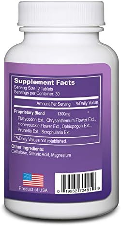 LIG Ovarian Health Natural Supplement (60 Tablets) - Balance Hormone Levels, Maintain Ovarian Health, Shrink Ovarian