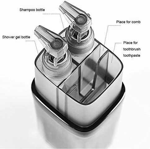 Travel Toothbrush Case, Portable Multi Function Holder with Dispenser, Toiletry Organizer for Camping, Gym