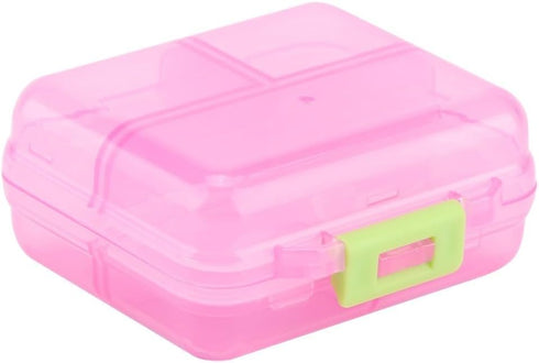 MOPFOL 7 Grids Weekly Pills Organizer - Portable Medicines Case for Travel, Leak-Proof