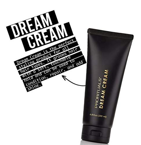 Prorituals Dream Cream, Unisex Moisturizing Hair Cream, Leave-In Treatment for Smooth, Nourished Hair, 6.8 fl oz