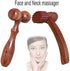 SHEKHAWATI RAJASTHAN Wooden aAcupressure Roller MassageRr Deep Tissue Therapy & Pain Relief for Face and Neck