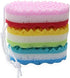 Pack of 3 Exfoliating Foam Sea Sponge, Soft Bath Shower Sponges for Women Men, Extra Large Size