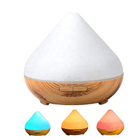 Serenity Essential Oil Diffuser Refresh Cool Mist Diffuser, Light LED