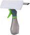 3 in 1 Window Cleaner Squeegee: Microfiber Washer, Glass Cleaning Tool with Spray Bottle for Home and Car Windows.