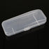 Transparent Shaving Box for Razor, Plastic Cover Container for Manual and Electric Shaver Accessories