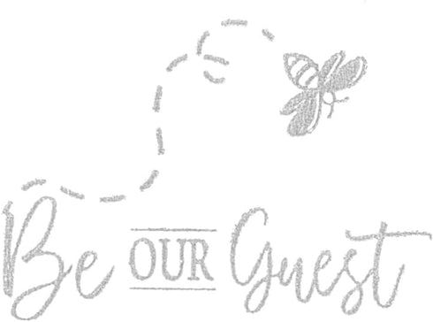 Guest Hand Towels - Disposable Hand Towels with Be Our Guest Message, Pack of 50