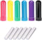 HLLMX 6 PCS Essential Oil Aromatherapy Inhaler, Refillable Nasal Inhaler Blanks with Unscented