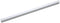 Mustee 65.403 Mop Service Basin Bumper Guard, White