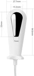 KM-506 Incontinence Stimulation Electrode for Kegel Toner Pelvic Floor Electrical Muscle Stimulation Compatible