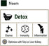 ORGANIC INDIA Neem Herbal Supplement, Supports Skin, Immune, & Liver Health, Detox, Vegan, Gluten-Free, 90 Capsules