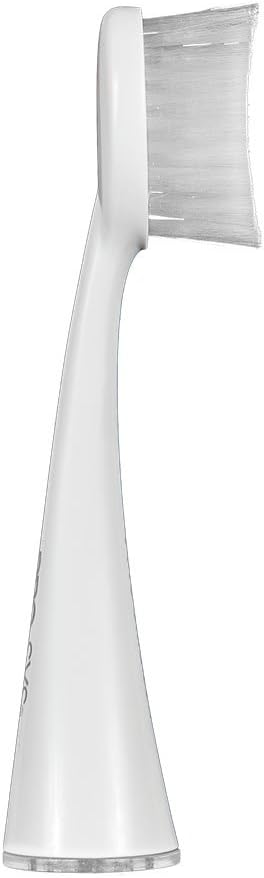 V110 Pack 3. PRO-SYS White VarioSonic Electric Toothbrush Replacement Head, Ultra Soft, of Also fits Burst Brush!