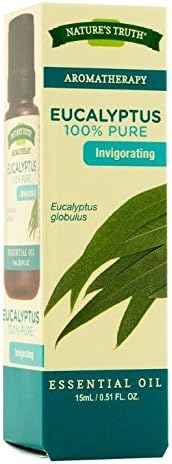 Nature's Truth Aromatherapy 100% Pure Essential Oil, Eucalyptus, 0.51 Fluid Ounce