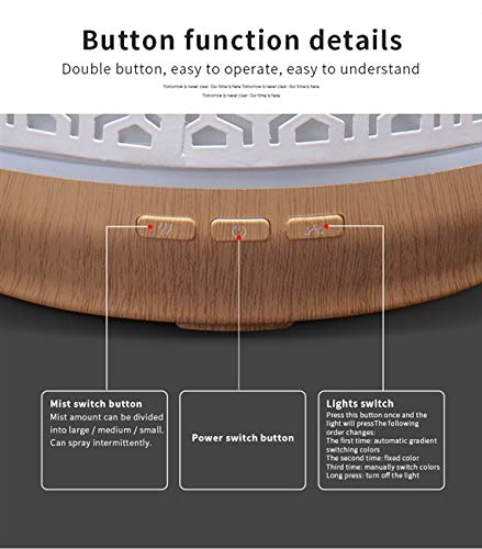 Serenity 500ml 3d Essential Oil Diffuser Sky Iron Dome Dots Colorful I light
