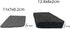 12-Pack Non-Scratch Scrub Sponges for Dishes, Cleaning Sponges for Kitchen and Home (Black)