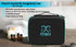 FITNATE Essential Oils Storage - Carrying Case for 30 Bottles, Holds 5ml, 10ml, 15ml with Labels (Sky Blue)