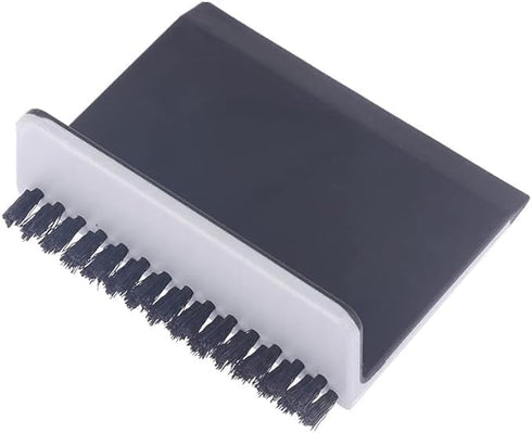 2 Pcs Black Kitchen Sink Squeegee Cleaner and Countertop Brush Wiper for Vegetable Cleaning, Home Tool Accessories