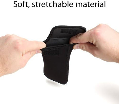 USA Gear Slim CGM System Device Belt Case, Flexible Pouch Holster for Dexcom G7, G6, G5, Freestyle Libre 2
