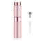 LISAPACK 8ML Atomizer Perfume Spray Bottle for Travel, Refillable Cologne Dispenser (Pink)