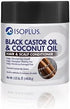 Isoplus Black Castor Oil & Coconut Oil, 5.25oz
