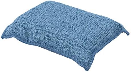 Miracle Microfiber Scrubbing Sponge, Blue Extra Scrubbing Power Kitchen Sponge, Sink, Pot, Pan and Dish Washing, Super Absorbent and Rapid Drying, 3-Pack, by Superio by Superio