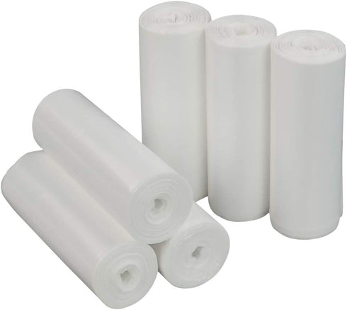 1.5 Gallon Small Trash Can Liners, 6 Rolls/150 Counts