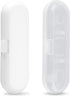 Fowecelt 2 Pack Electric Toothbrush Travel Case for Oral-B Pro, Portable Toothbrush Holder (White & Clear)
