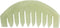 Janedream Jade Stone Gua Sha Comb - Traditional Massage Tools for Scalp and Facial Therapy
