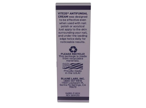 VIT20 V20 20 Vite Antifungal Cream Fungus Killer Hand and Feet Nail Treatment