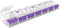 EZY DOSE Weekly Pill Case, 7-Day Medicine Planner, 2X-Large Vitamin Organizer Box, Color May Vary