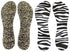 Happystep 3/4 Length Women Thin Shoe Insoles for High Heels, Cushion for Heel and Ball of Foot, 4 Pairs