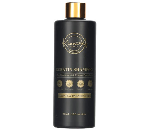 KizaiaCare Keratin Hair Treatment, Anti-Dandruff Shampoo, Moisturizing & Smoothing for All Hair Types
